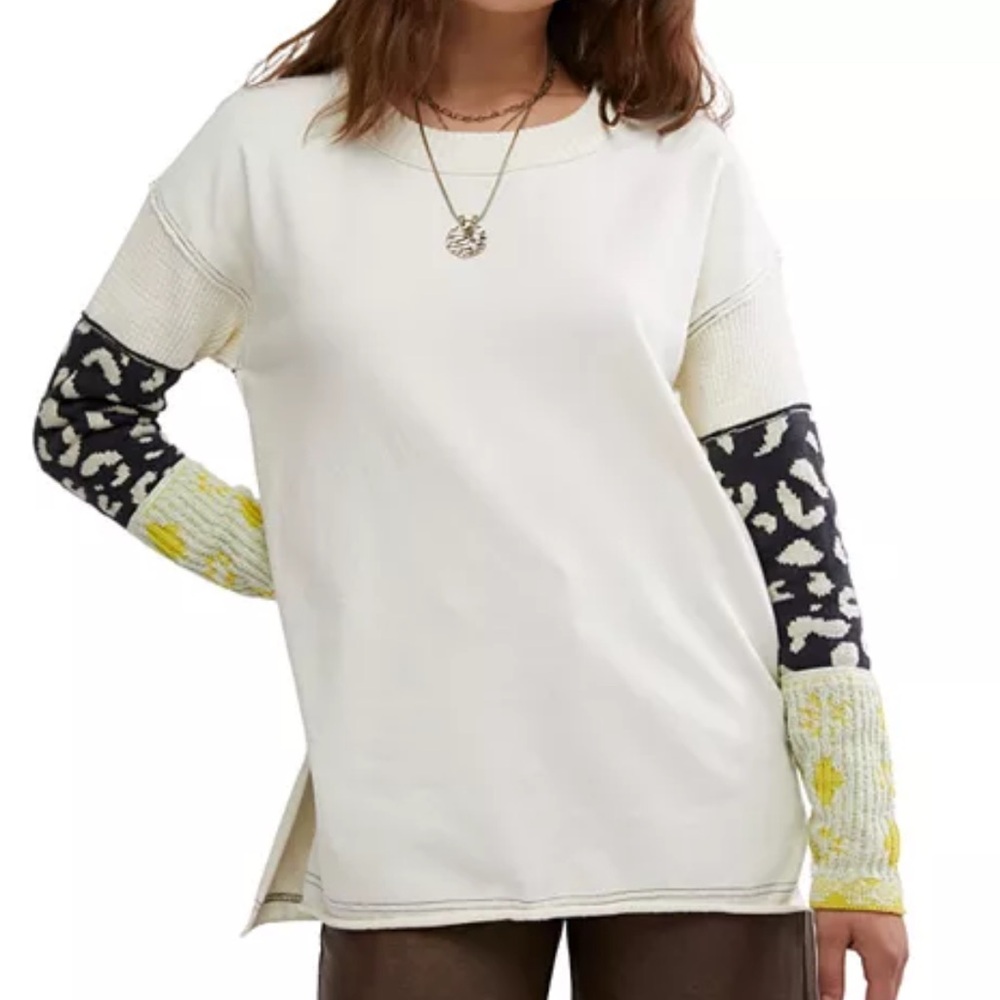 We the Free Tiger Cuff Styler Tee